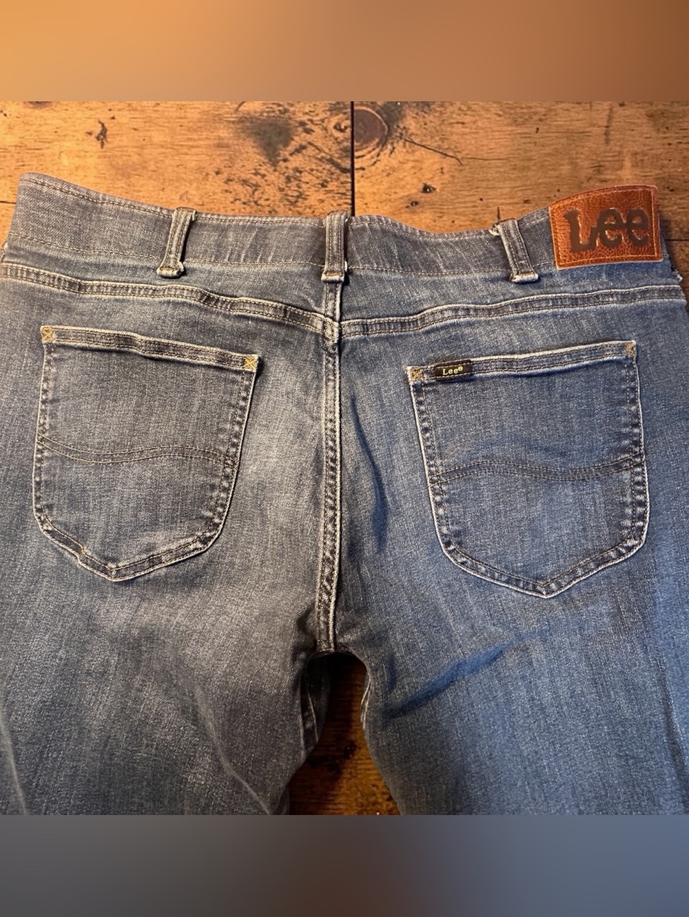 Lee Men's Straight Fit Denim Jeans - Extreme Motion MVP Elastic Waistband